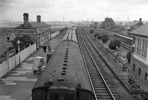 Bagillt railway station